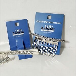 Bun Head Hair Dance Accessories Capezio Jeweled Clip Comb